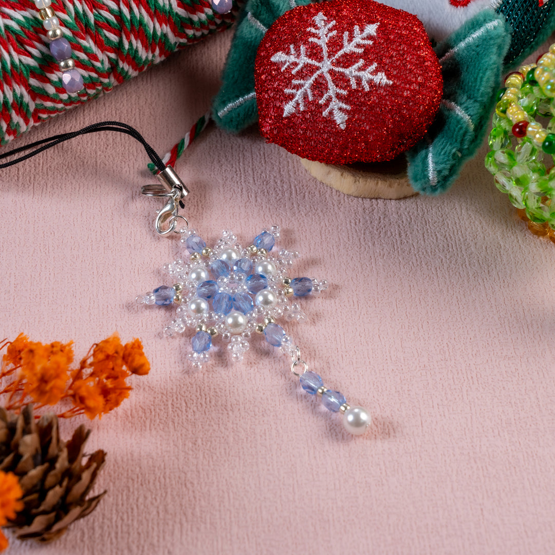 Snowflake Elegance Phone Charm Kit