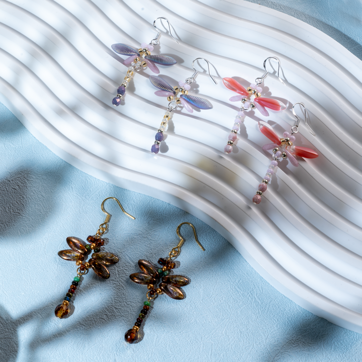 Dragonfly Elegance Earrings Kit