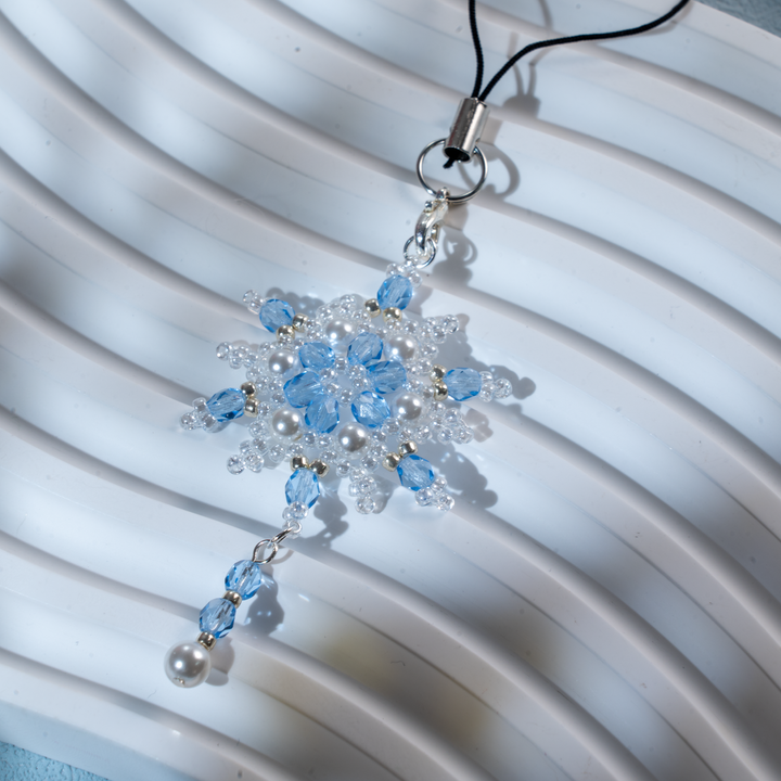 Snowflake Elegance Phone Charm Kit