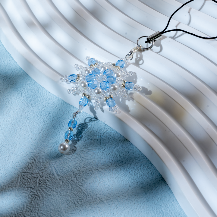 Snowflake Elegance Phone Charm Kit