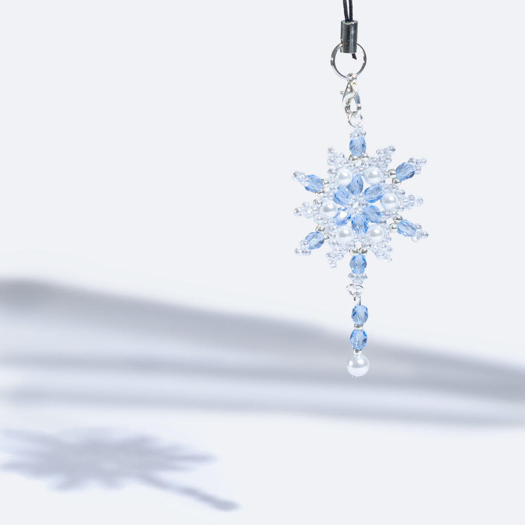 Snowflake Elegance Phone Charm Kit