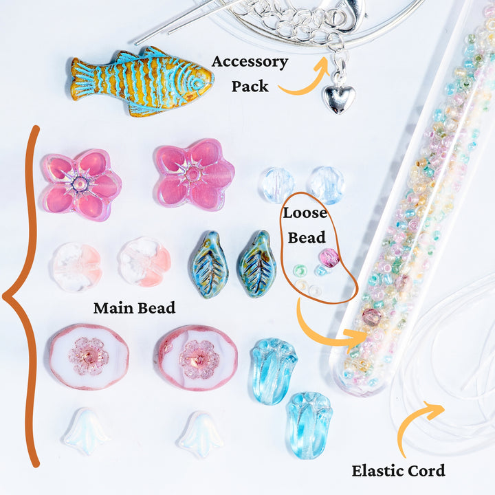 Ocean Blossom Necklace Kit