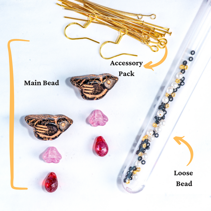 Rosebird Harmony Earrings Kit